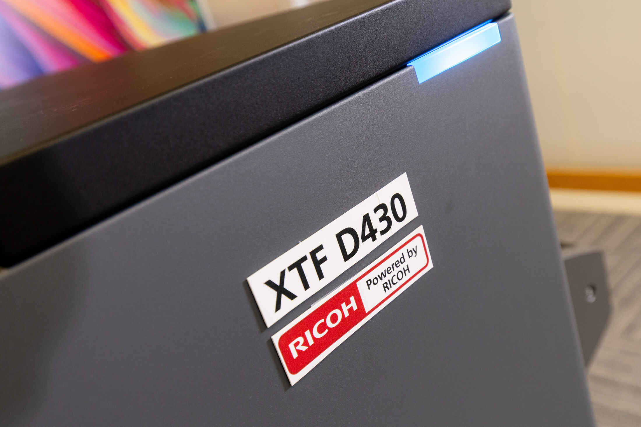 XTF D430 mit LED-Statusanzeige